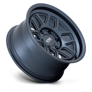 KMC KM446 MESA FORGED MONOBLOCK Metallic Blue 17x8.5 -10 6x139.7mm 106.1mm - Wheelwiz