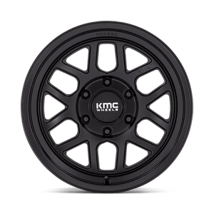 KMC KM446 MESA FORGED MONOBLOCK Satin Black 17x8.5 -10 6x139.7mm 106.1mm - Wheelwiz