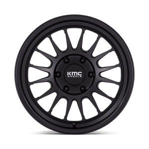 KMC KM447 IMPACT FORGED MONOBLOCK Satin Black 18x9 +18 6x139.7mm 106.1mm
