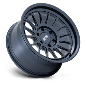 KMC KM447 IMPACT FORGED MONOBLOCK Metallic Blue 18x9 +18 6x139.7mm 106.1mm - Wheelwiz