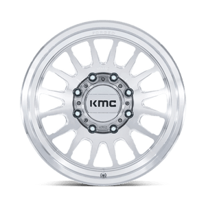 KMC KM452 IMPACT FORGED MONOBLOCK Raw Machined 18x9 -12 8x165.1mm 125.1mm - Wheelwiz