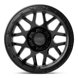 KMC KM535 GRENADE OFF-ROAD Matte Black 17x8.5 0 5x127mm 78.1mm - Wheelwiz