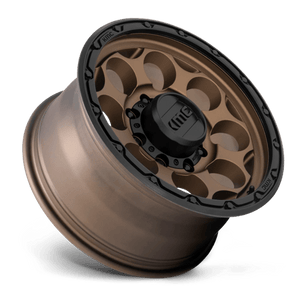 KMC KM541 DIRTY HARRY Matte Bronze W/ Black Lip 17x8.5 0 8x165.1mm 125.1mm - Wheelwiz