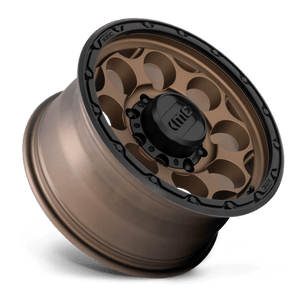 KMC KM541 DIRTY HARRY Matte Bronze W/ Black Lip 17x8.5 0 8x165.1mm 125.1mm - Wheelwiz