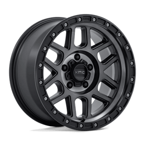 KMC KM544 MESA Satin Black W/ Gray Tint 20x9 +25 5x150mm 110.1mm