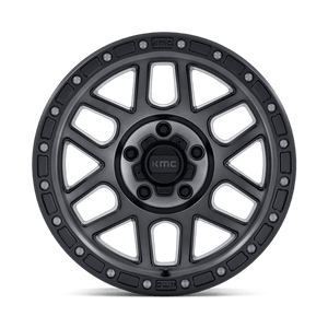 KMC KM544 MESA Satin Black W/ Gray Tint 20x9 +25 5x150mm 110.1mm - Wheelwiz