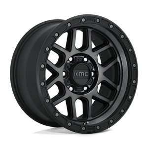 KMC KM544 MESA Satin Black W/ Gray Tint 20x9 +18 8x180mm 124.2mm