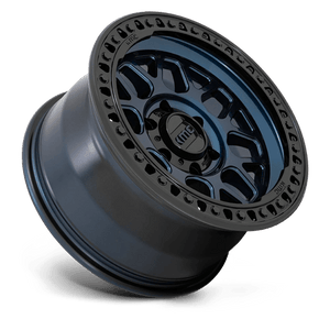 KMC KM549 GRS Midnight Blue W/ G-black Lip 20x9 0 5x127mm 71.5mm - Wheelwiz