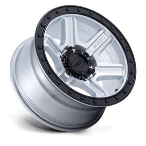 KMC KM551 OUTRUN Machined W/ Gloss Black Lip 17x8.5 +18 6x135mm 87.1mm