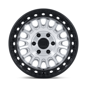KMC KM552 IMS Machined W/ Matte Black Lip 17x8 +32 5x127mm 71.5mm