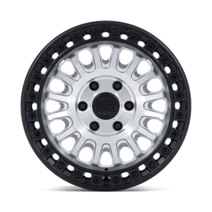 KMC KM552 IMS Machined W/ Matte Black Lip 17x8 +32 6x130mm 84.1mm