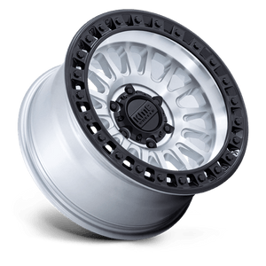 KMC KM552 IMS Machined W/ Matte Black Lip 17x8.5 -10 6x139.7mm 106.1mm