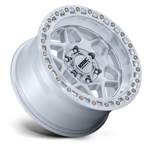 KMC KM553 TORX Gloss Silver W/ Machined Face 17x8.5 0 6x135mm 87.1mm