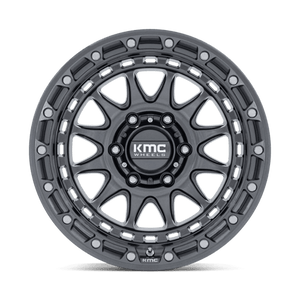 KMC KM556 CRUX Gloss Gunmetal 17x8.5 +25 6x114.3mm 66.1mm - Wheelwiz