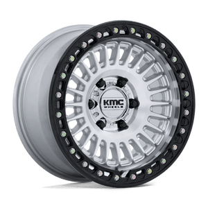 KMC KM559 NEXUS Machined W/ Gloss Black Lip 18x9 0 8x180mm 124.2mm - Wheelwiz