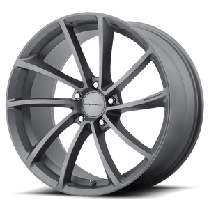 KMC KM691 SPIN Gun Metal 20x9 +38 5x114.3mm 72.6mm - WheelWiz