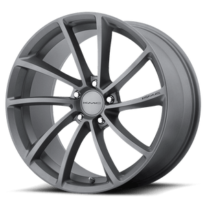 KMC KM691 SPIN Gun Metal 20x9 +38 5x114.3mm 72.6mm - WheelWiz
