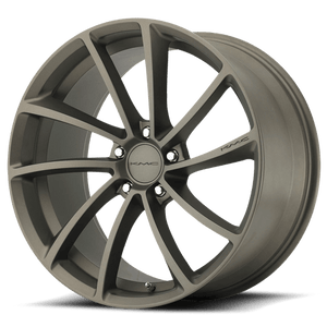 KMC KM691 SPIN Matte Bronze 20x9 +38 5x114.3mm 72.6mm - WheelWiz