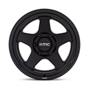 KMC KM728 LOBO Matte Black 17x9 -38 6x139.7mm 106.1mm - Wheelwiz