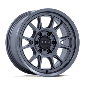 KMC KM729 RANGE Matte Anthracite 17x8.5 0 5x127mm 71.5mm - Wheelwiz