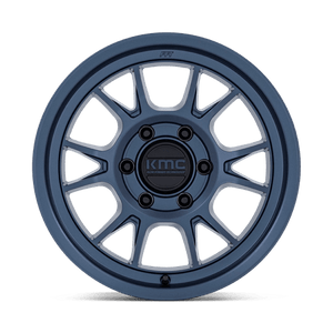 KMC KM729 RANGE Metallic Blue 17x8.5 0 6x135mm 87.1mm - Wheelwiz