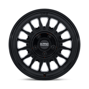 KMC KM733 IMPACT FFT Gloss Black 17x8 +32 6x139.7mm 106.1mm