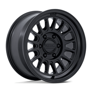 KMC KM733 IMPACT FFT Matte Black 17x8.5 0 6x139.7mm 106.1mm - Wheelwiz