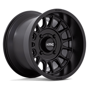 KMC KS138 IMPACT UTV Satin Black 15x10 0 4x137mm 96mm - Wheelwiz