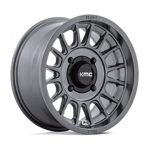 KMC KS138 IMPACT UTV Anthracite 15x7 +10 4x137mm 96mm - Wheelwiz