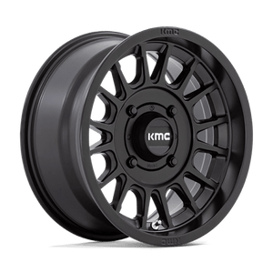 KMC KS138 IMPACT UTV Satin Black 15x7 +10 4x137mm 96mm - Wheelwiz