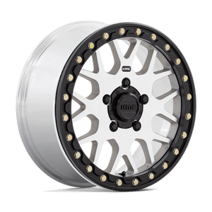 KMC KS235 GRENADE UTV BEADLOCK Machined 15x6 +38 5x114.3mm 72.6mm - Wheelwiz