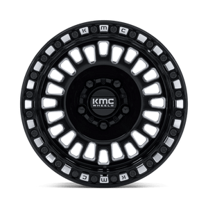 KMC KS242 AZTEC UTV BEADLOCK Gloss Black Milled 15x10 0 5x114.3mm 72.6mm - Wheelwiz