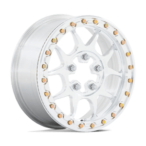 KMC KS437 TORO FORGED UTV BEADLOCK Raw Machined Forged 15x6 +38 5x108mm 75.1mm - Wheelwiz