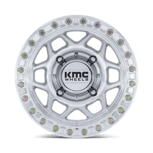 KMC KS241 TORX UTV BEADLOCK Machined 15x7 +38 4x156mm 115.1mm - Wheelwiz