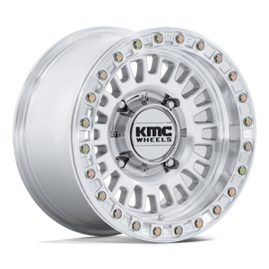 KMC KS242 AZTEC UTV BEADLOCK Machined 15x8 0 5x114.3mm 72.6mm - Wheelwiz