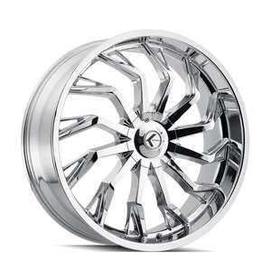 Kraze SCRILLA Chrome 26x10 +18 5x127|5x139.7mm 87mm - Wheelwiz