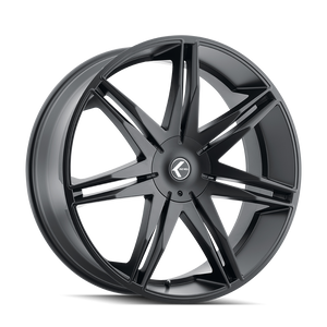 Kraze EPIC Satin black 26x10 +18 5x127|5x139.7mm 87mm - Wheelwiz
