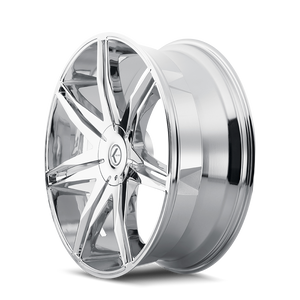 Kraze EPIC Chrome 24x9.5 +30 6x135|6x139.7mm 100.3mm - Wheelwiz