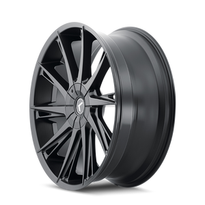 Kraze SWAGG Satin black 24x9.5 +18 5x115|5x120mm 74.1mm - Wheelwiz