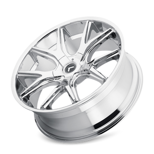 Kraze SPLTZ Chrome 24x9.5 +18 5x115|5x120mm 74.1mm - Wheelwiz