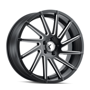 Kraze SPINNER Gloss black milled 20x8.5 +40 5x112mm 0mm - Wheelwiz