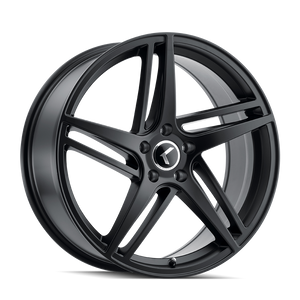 Kraze KR195 Satin black 20x8.5 +38 5x114.3mm 72.62mm - Wheelwiz