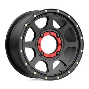 KMC KS134 ADDICT 2 UTV Satin Black 14x7 +38 4x137mm 112.1mm - Wheelwiz