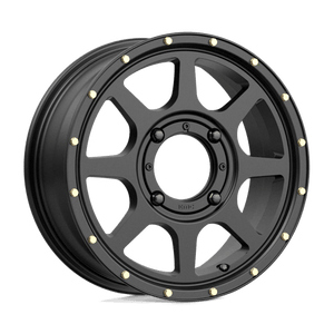 KMC KS134 ADDICT 2 UTV Satin Black 15x6 +38 4x137mm 112.1mm - Wheelwiz