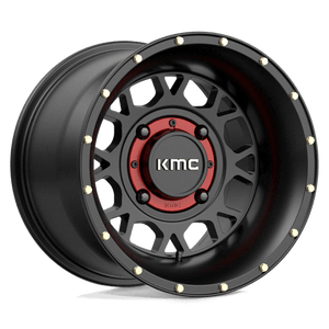 KMC KS135 GRENADE Satin Black 14x10 0 4x137mm 112.1mm - Wheelwiz