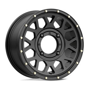 KMC KS135 GRENADE Satin Black 14x7 +38 4x137mm 112.1mm - Wheelwiz