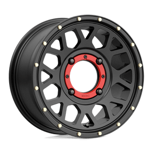 KMC KS135 GRENADE Satin Black 14x7 +38 4x137mm 112.1mm - Wheelwiz