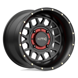 KMC KS135 GRENADE Satin Black 15x10 0 4x137mm 112.1mm - Wheelwiz