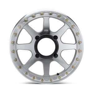 KMC KS234 ADDICT 2 UTV BEADLOCK Machined 15x6 +38 4x156mm 132mm - Wheelwiz