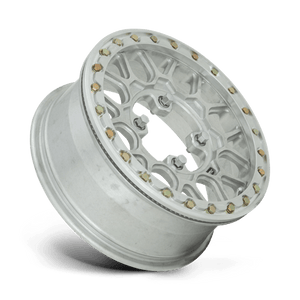 KMC KS435 GRENADE FORGED UTV BEADL Raw Finish 15x6 +38 4x137mm 112mm - Wheelwiz